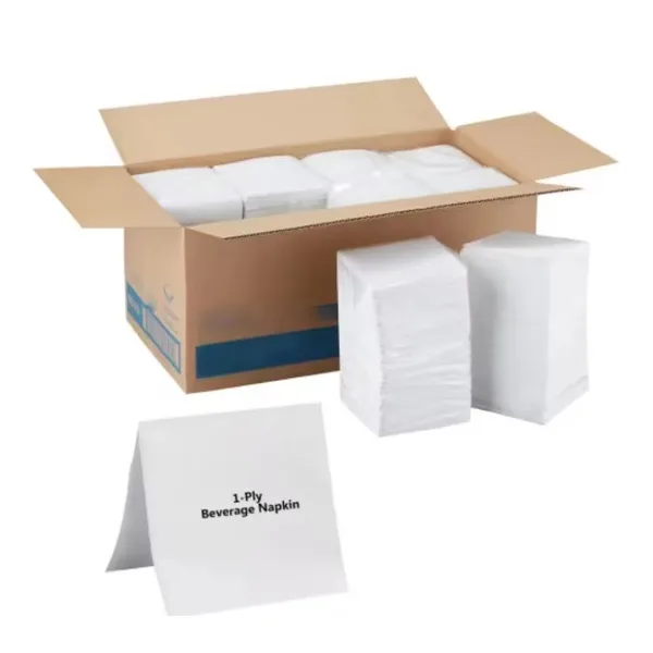 1-ply paper-PLA napkin, lunch, view 3
