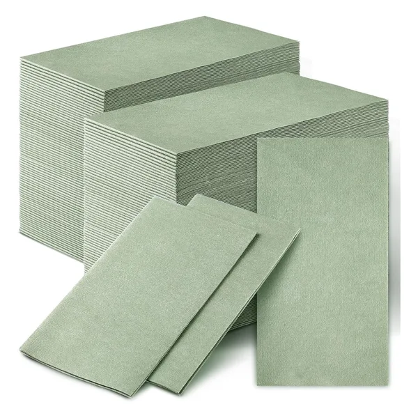 Airlaid cutlery pouch napkins, 4 shades