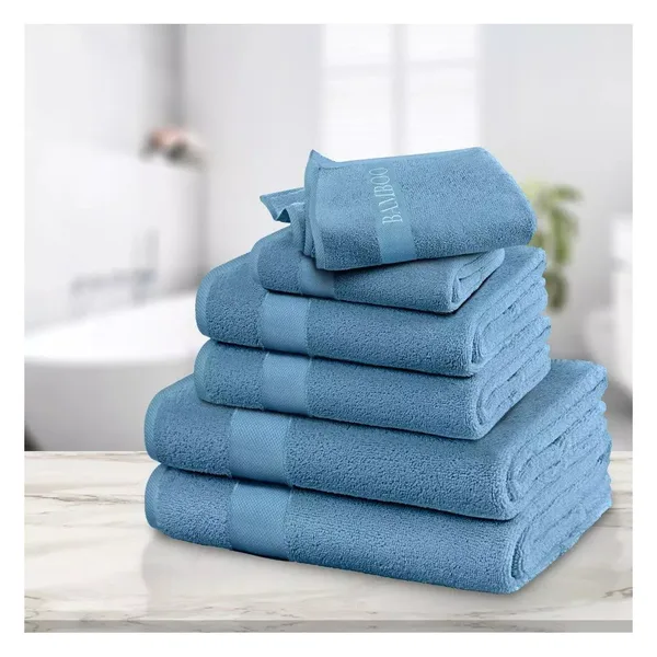 Bamboo fiber bath towel 70×140, 300-450 gsm, 4 colors, view 2