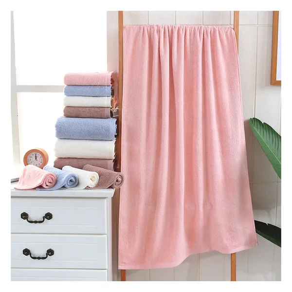 Bamboo fiber bath towel 70×140, 300-450 gsm, 4 colors, view 3