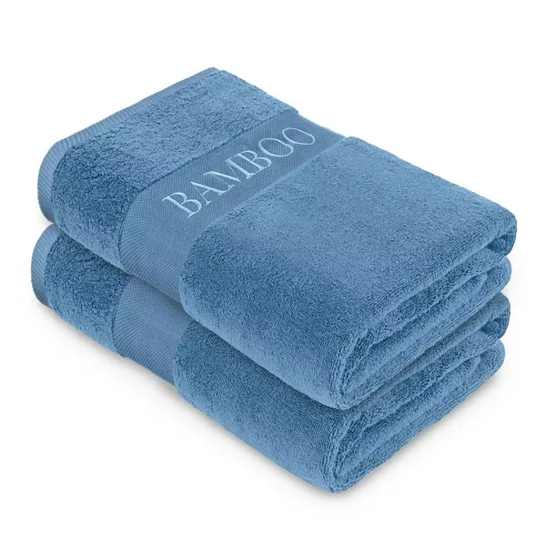 Bamboo fiber bath towel 70×140, 300-450 gsm, 4 colors, view 4