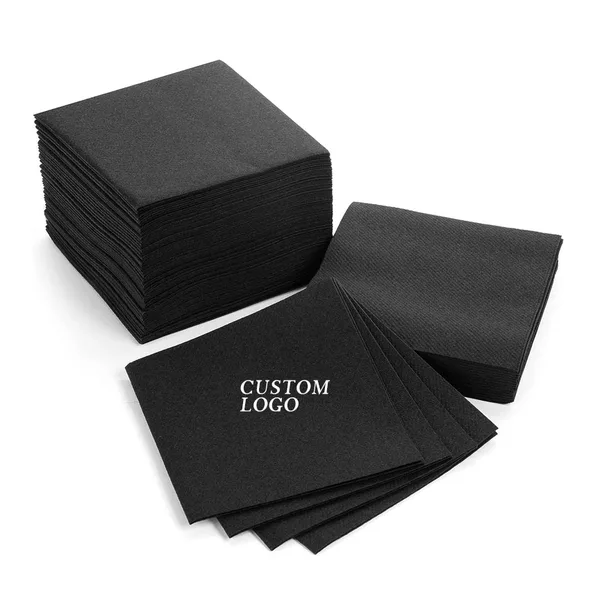 Colored cocktail napkins, 9 shades