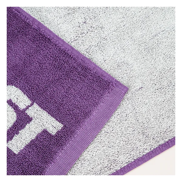 Cotton embossed gym towel 35×75, 400-600 gsm