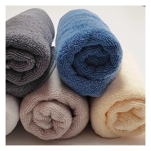 Cotton gym towel, 3 sizes, embroidered logo, view 4