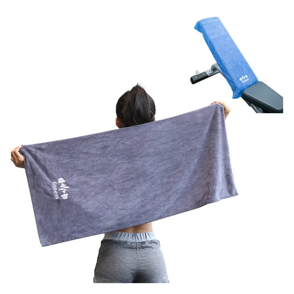 Double-sided microfiber towel, two-side print, view 2