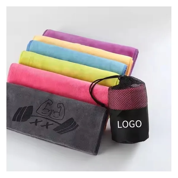 Golf and yoga microfiber towel, 35×75 to 30×100, view 3