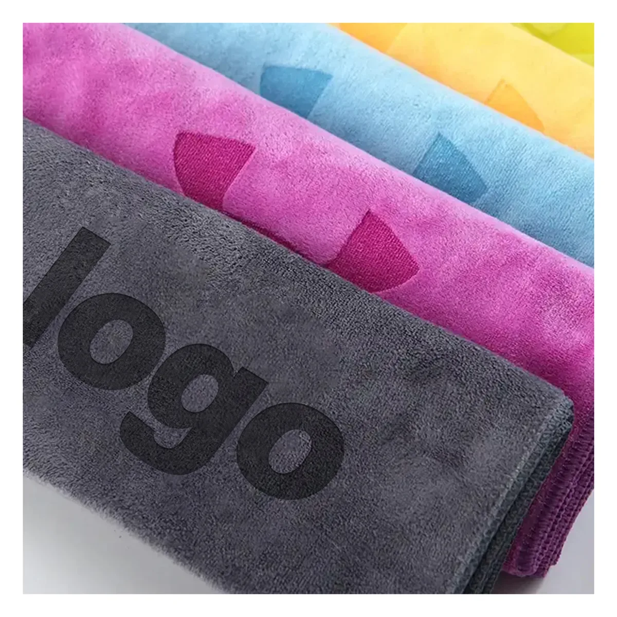 Golf and yoga microfiber towel, 35×75 to 30×100