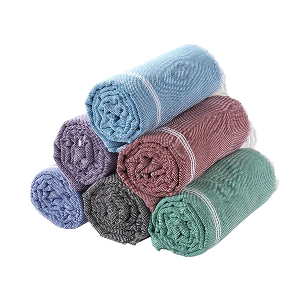 Hammam fouta towel, 70×140 to 100×180, view 3