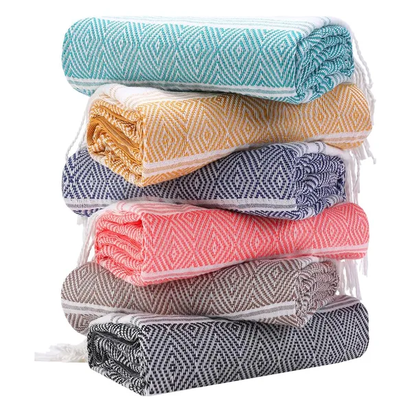 Jacquard peshtemal, striped, 70×140 to 100×180, view 2