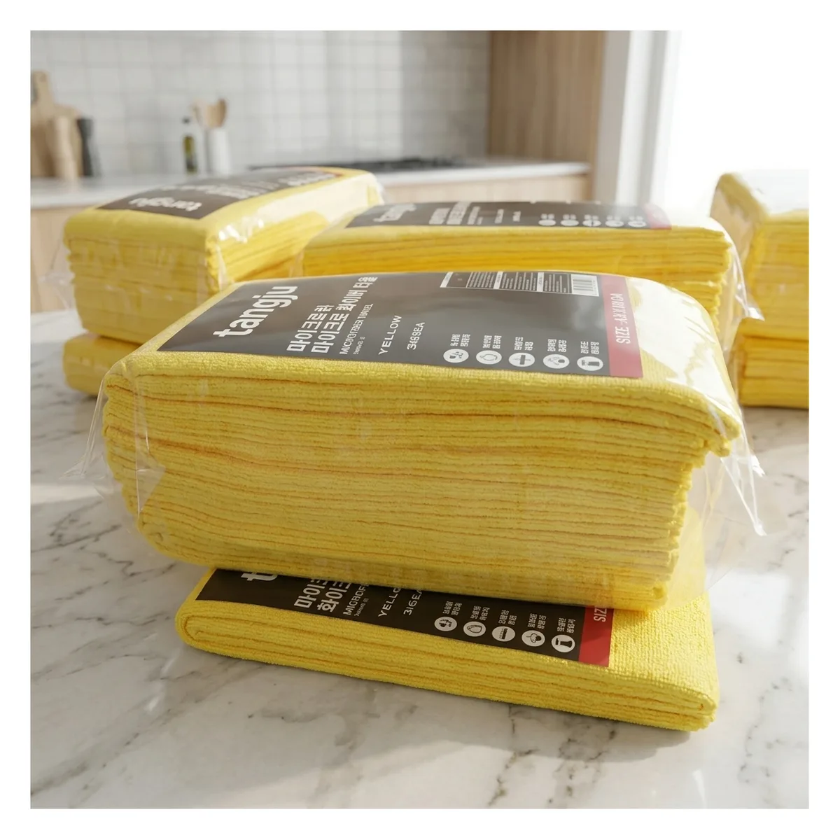 Microfiber car cloth, 200 to 600 gsm