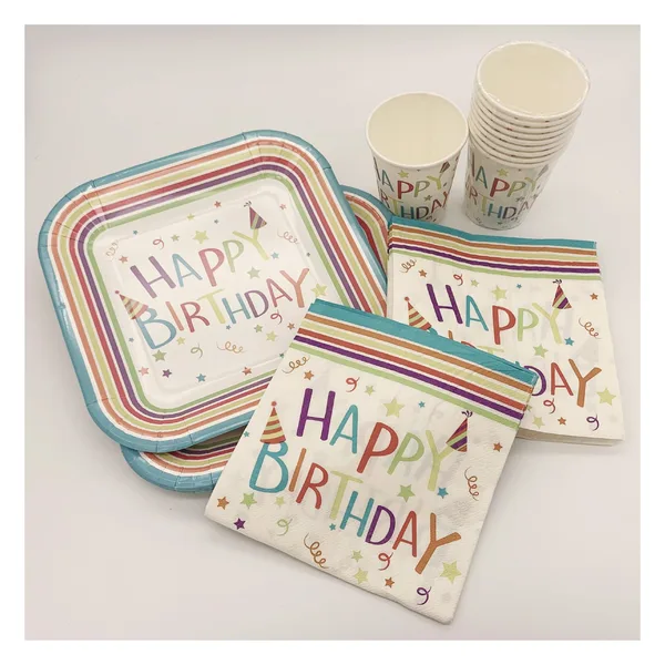 Printed napkins 33×33, from 300 units, view 3