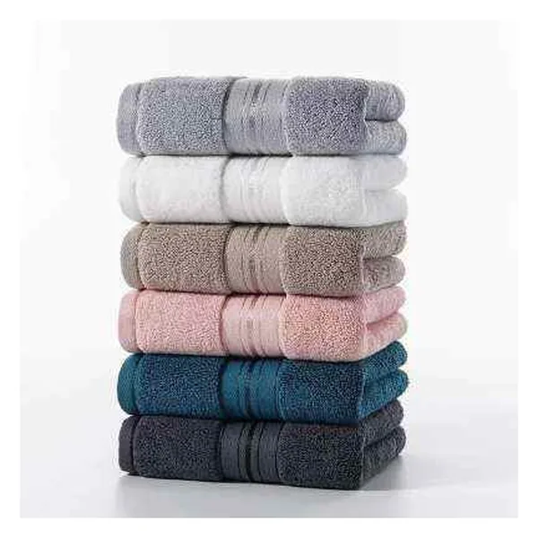Terry towel 34×74, cotton 300-450 gsm, 7 colors