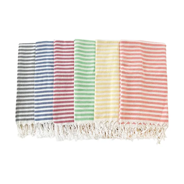 Turkish beach towel 100×180 with carry bag, view 2
